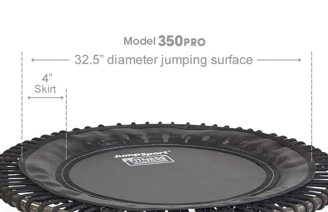 Jumpsport 350PRO Stackable Fitness Trampoline - Limited Stock Available -Don’t Miss Out!