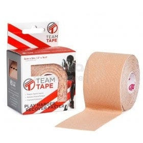 Team Tape 5 cm x 5 m, 1 Roll, Beige
