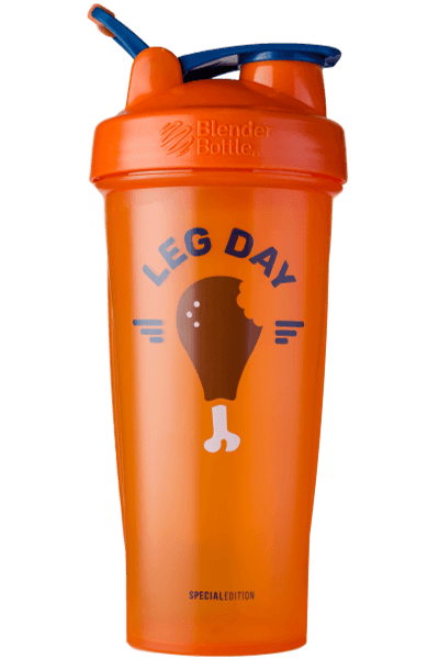 BlenderBottle® Classic™ - ‘Just For Fun’ (825ml) Leg Day Supplement Shaker Bottle