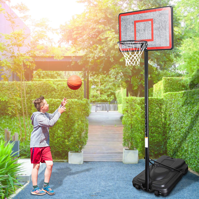 Kahuna Height-Adjustable Basketball Hoop Backboard Portable Stand - Free Shipping