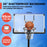 Kahuna Height-Adjustable Basketball Portable Hoop for Kids and Adults - Free Shipping