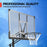 Kahuna Height-Adjustable Basketball Portable Hoop for Kids and Adults - Free Shipping