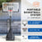 Kahuna Portable Basketball Hoop System 2.3 to 3.05m for Kids & Adults - Free Shipping