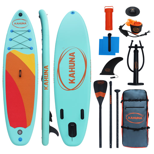 Kahuna Hana Inflatable Stand Up Paddle Board 10ft6in iSUP Accessories - Free Shipping
