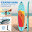 Kahuna Hana Inflatable Stand Up Paddle Board 10ft6in iSUP Accessories - Free Shipping