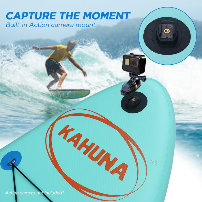 Kahuna Hana Inflatable Stand Up Paddle Board 10ft6in iSUP Accessories - Free Shipping