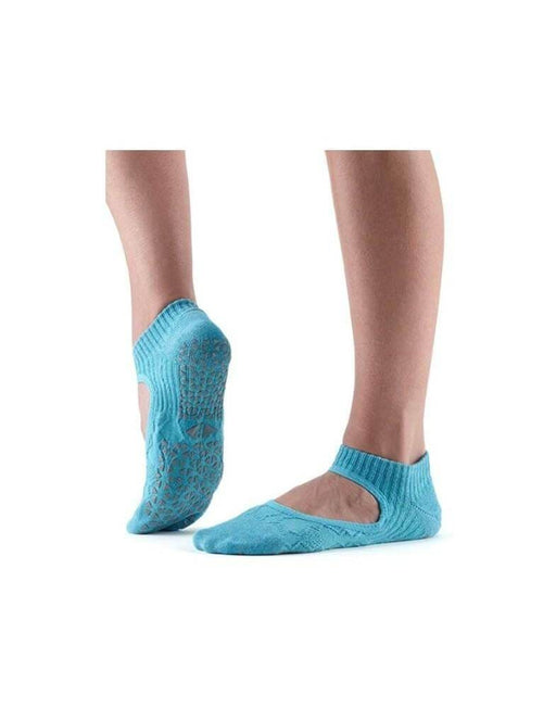 CHEY Tavi Noir Grip Sock - Aqua/Aloha Shell Medium