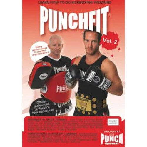Punchfit - Learn how to do kick boxing pad work - DVD Volume 2 - Free shipping